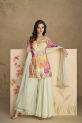 Premium Chinon Silky Sharara EASR0004